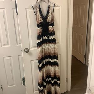 SKY clothing crochet maxi